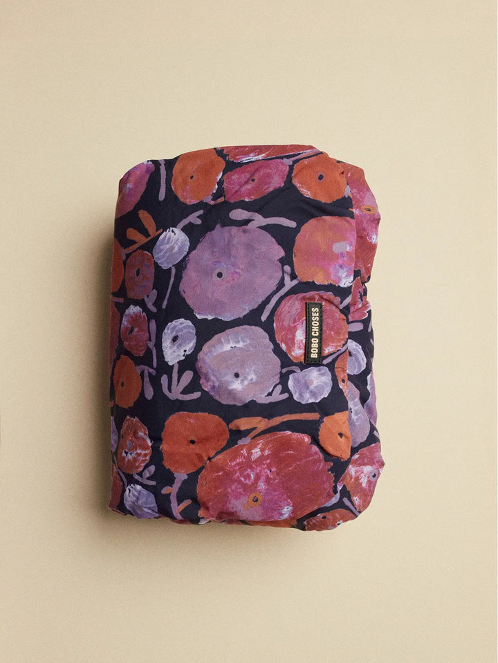 Dahlia pattern crossbody bag