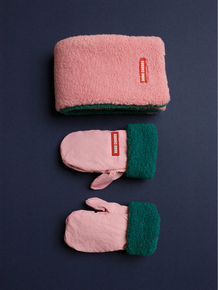 Bobo Choses pink bicolor set