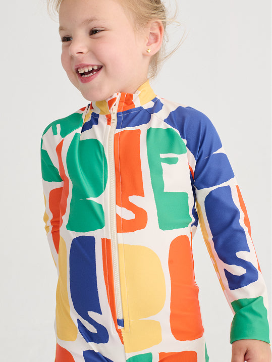 Bobo Choses Color all over swim overall
