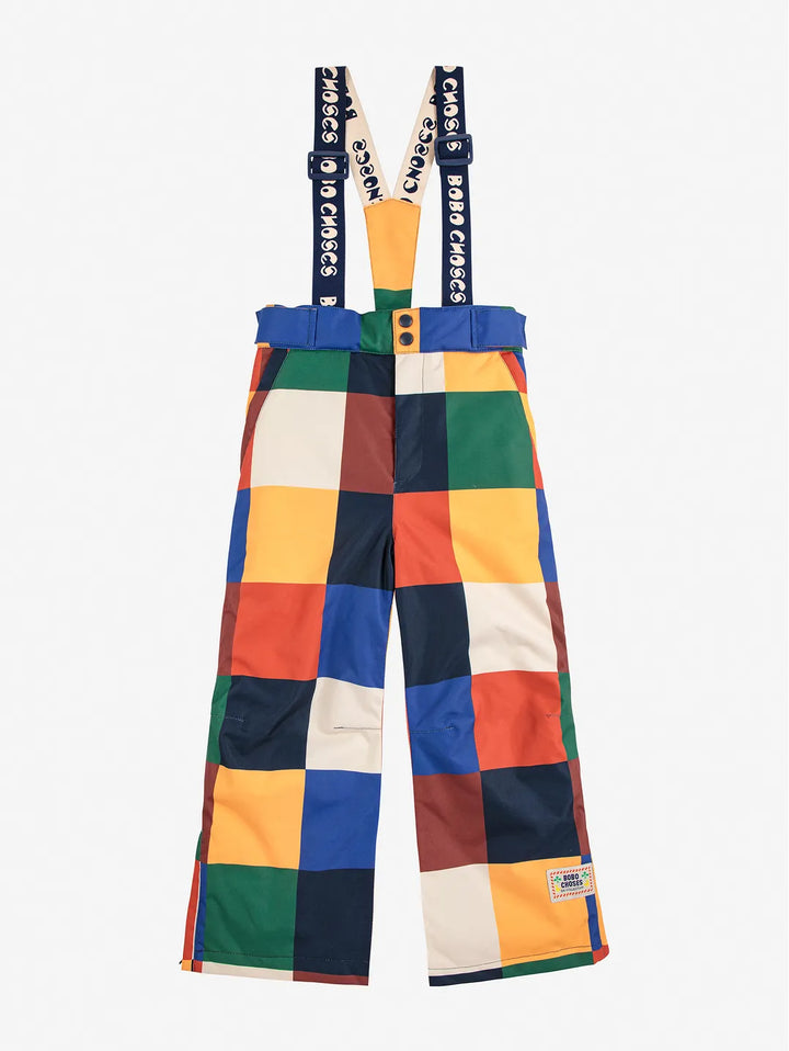 Multicolor Tiles ski pants
