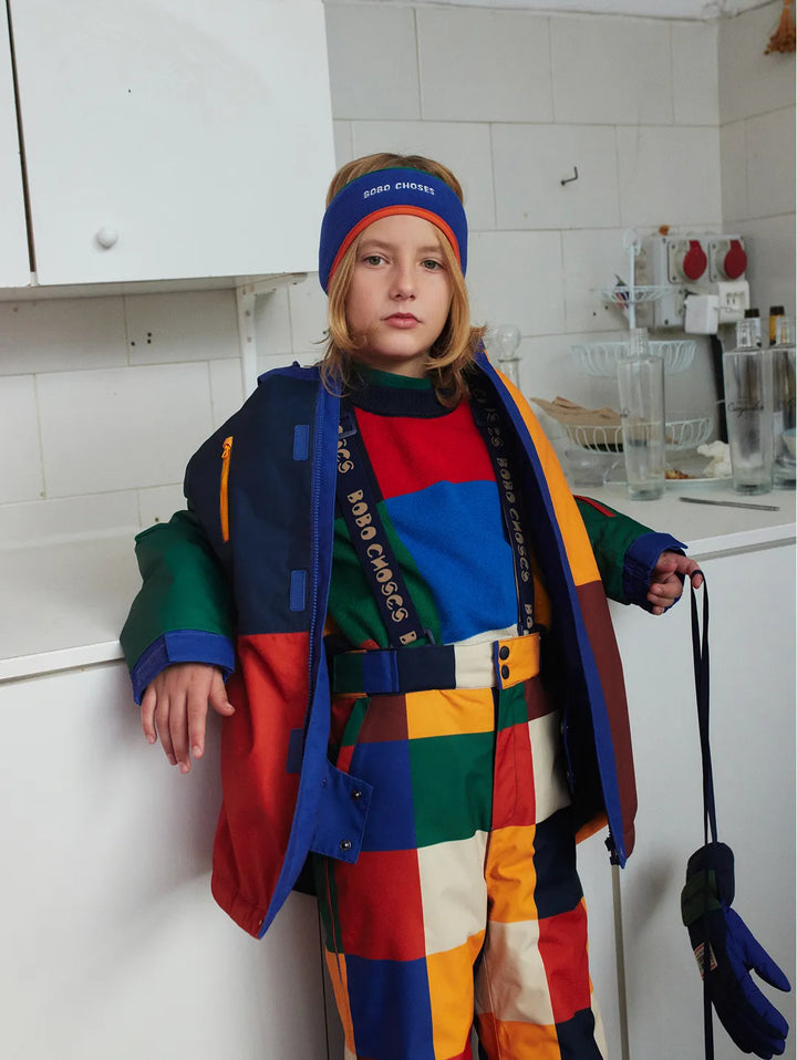 Multicolor Tiles ski pants