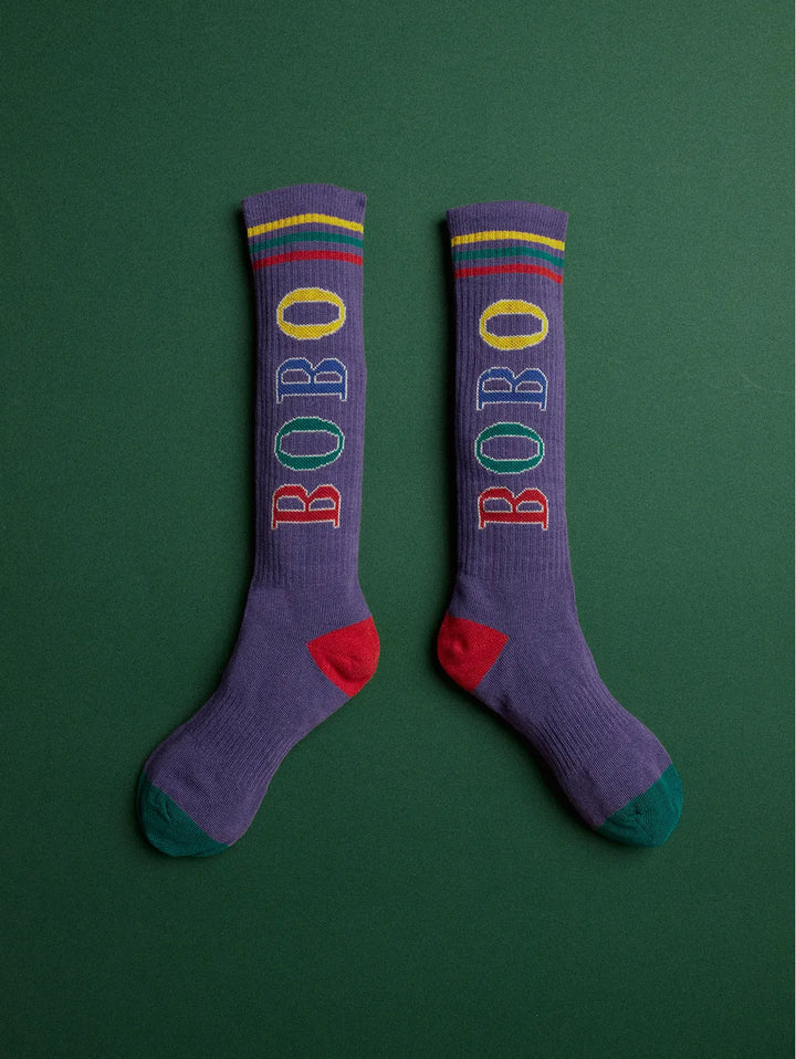 Extralange Socken Multicolor Bobo