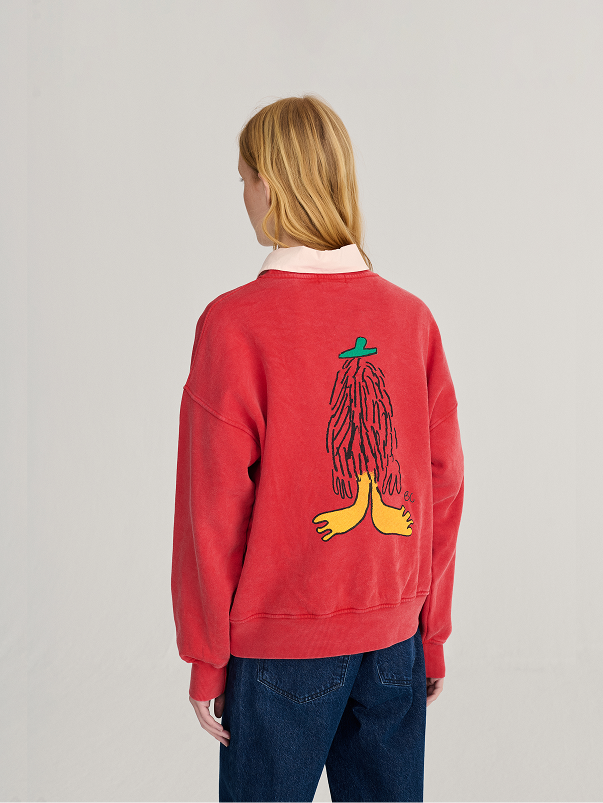 Hidden monster relaxed sweatshirt