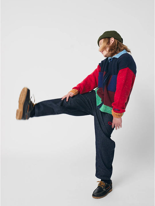 Tic Tac Toe denim pants