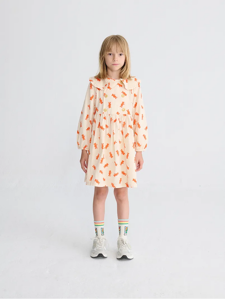 Softpaw Monster all over corduroy dress