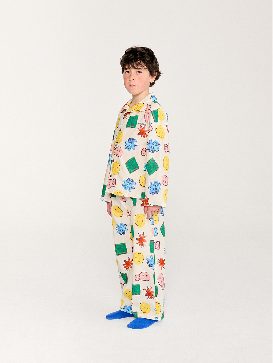 Monster Gang all over loungewear woven set & Book