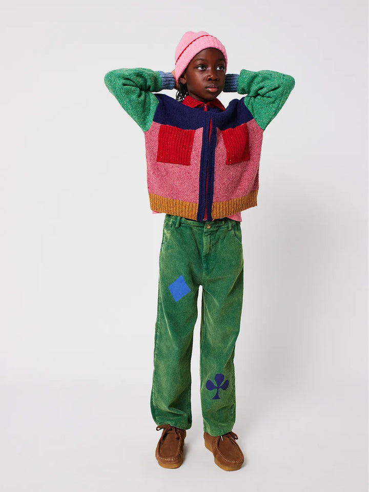 Bobo Choses Color Block cardigan