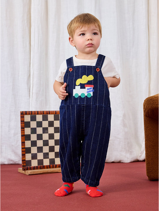 Bobo Choo Choo denim dungaree look