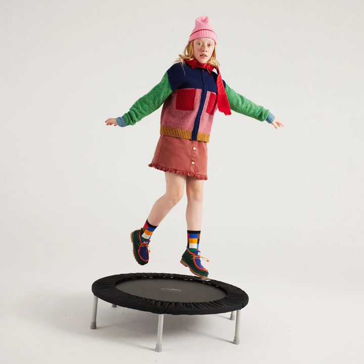 Bobo Choses x Camper Compas Wallabee sheepskin shoes