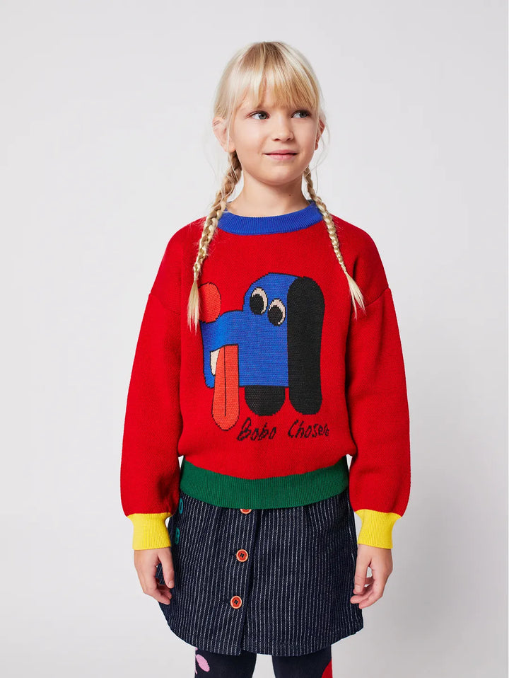 Jacquardpullover Doggy Mate