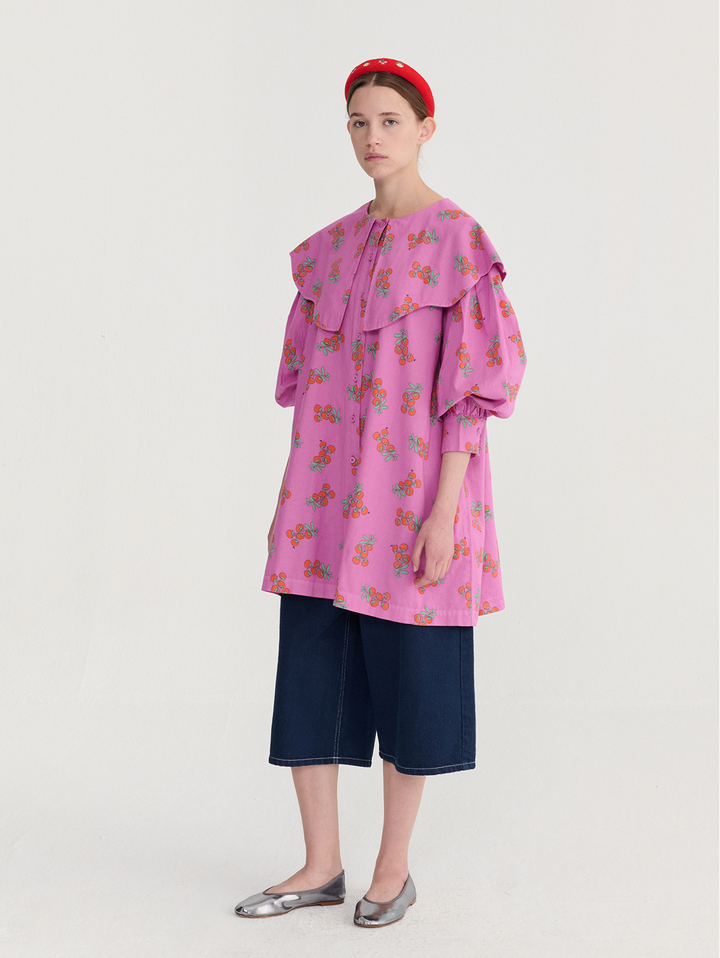 Juicy tomatoes big collar dress