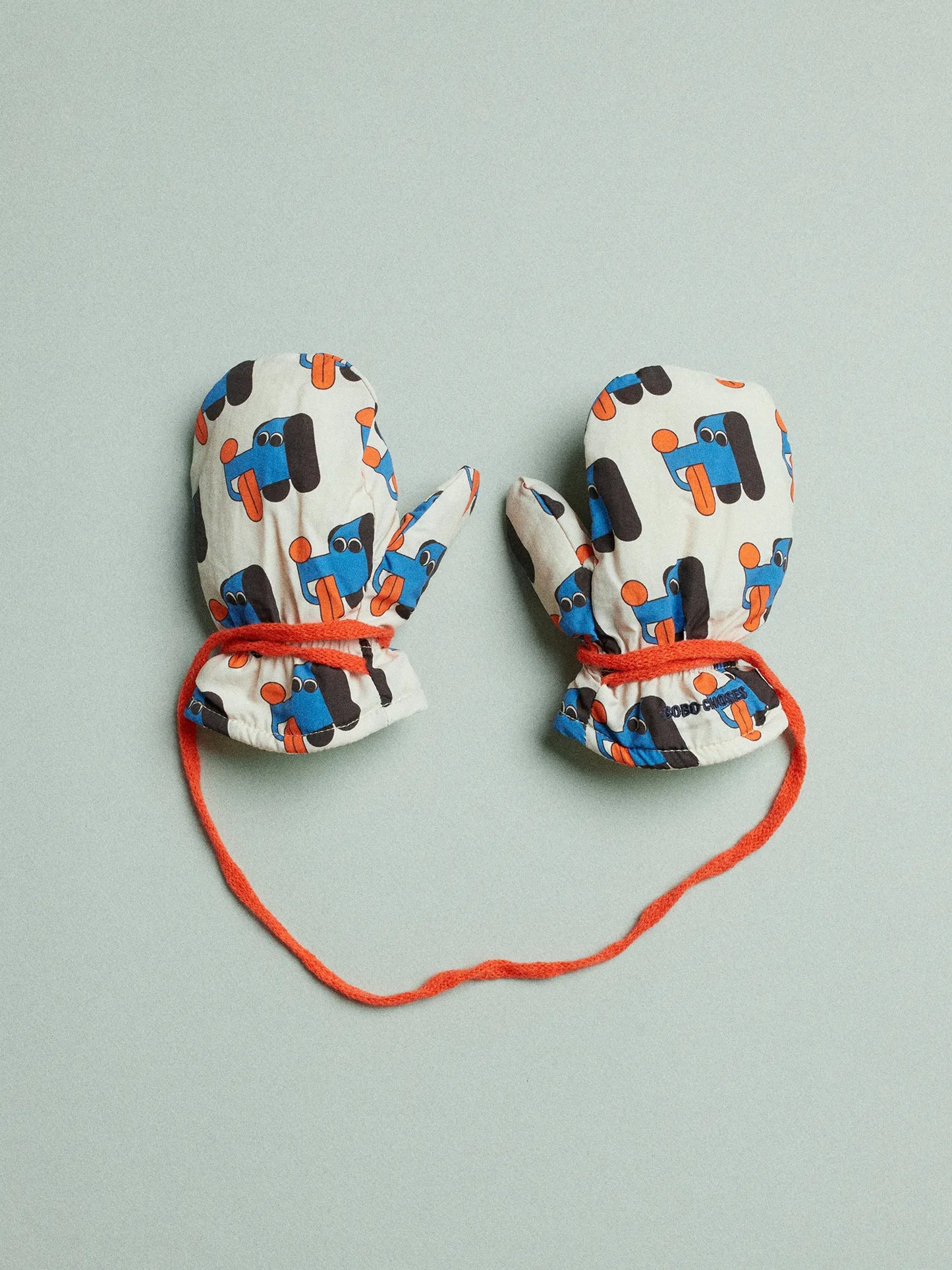 Doggy Mate all over chapka & mittens set