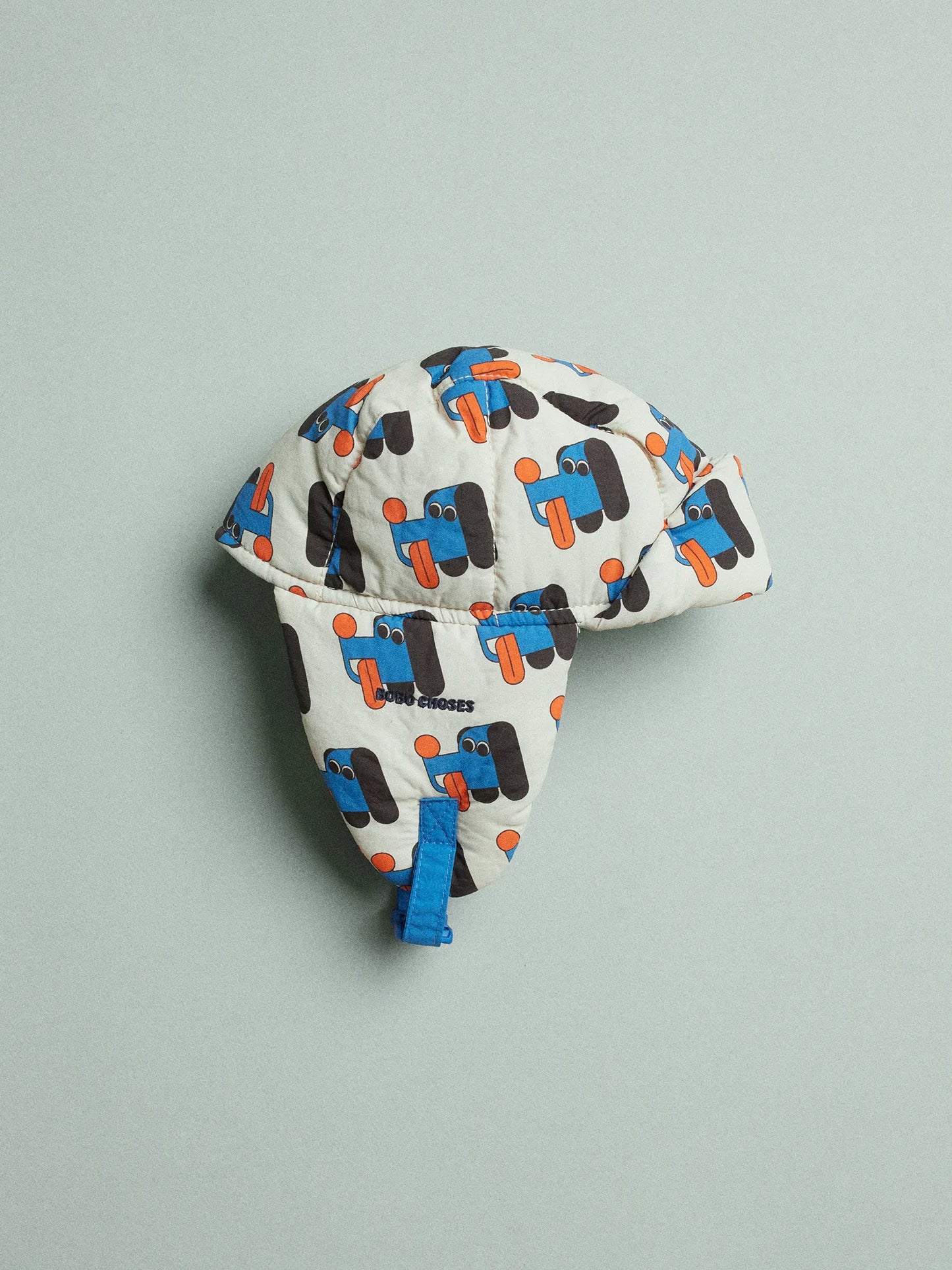 Doggy Mate all over chapka & mittens set