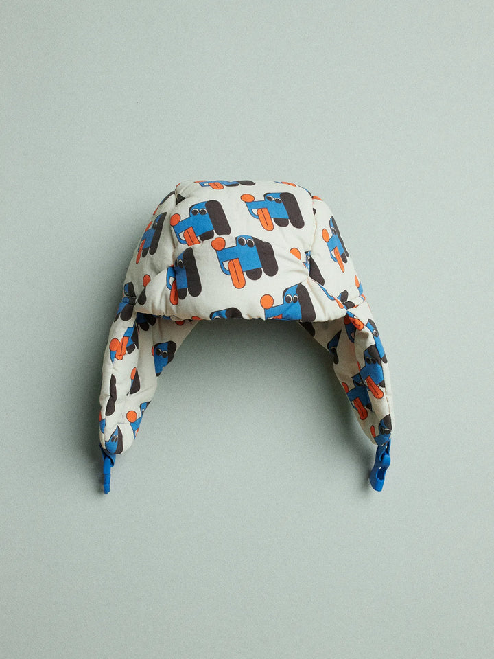 Doggy Mate all over chapka & mittens set