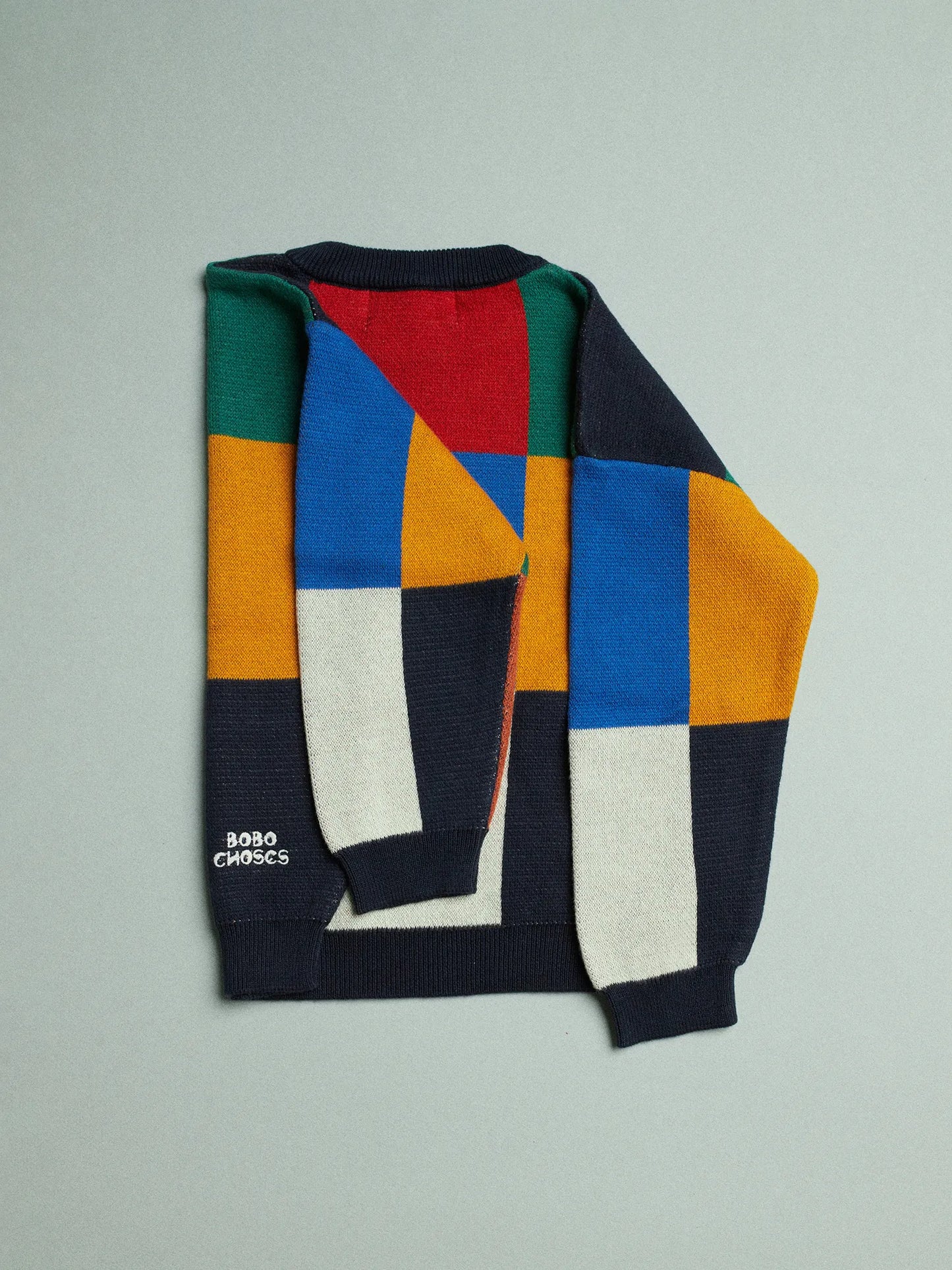 Multicolor Tiles jumper set