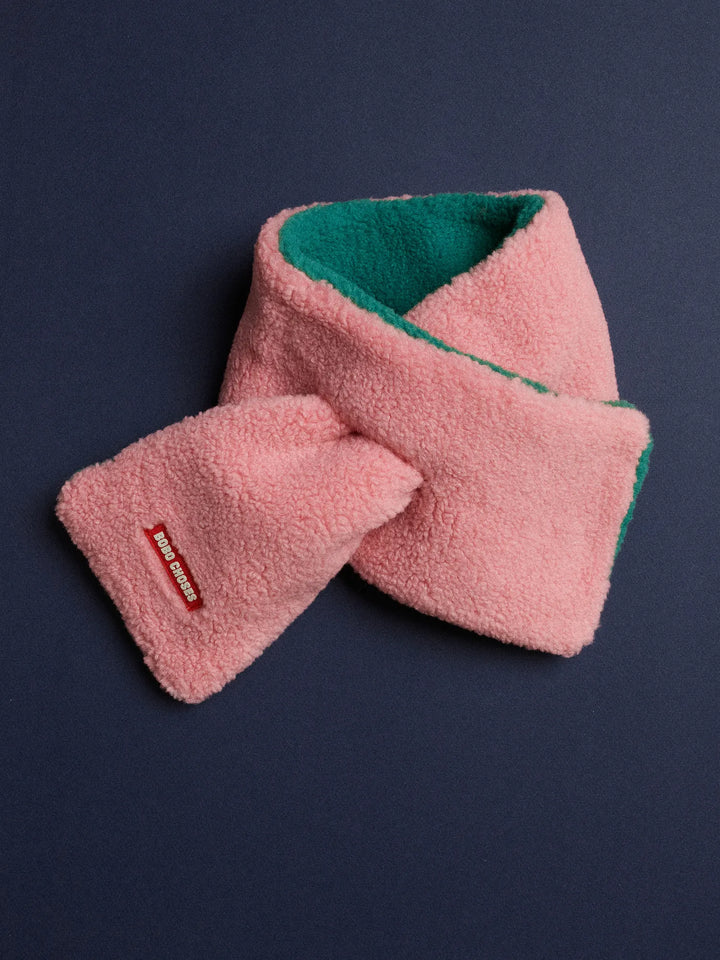 Bobo Choses pink color block winter set