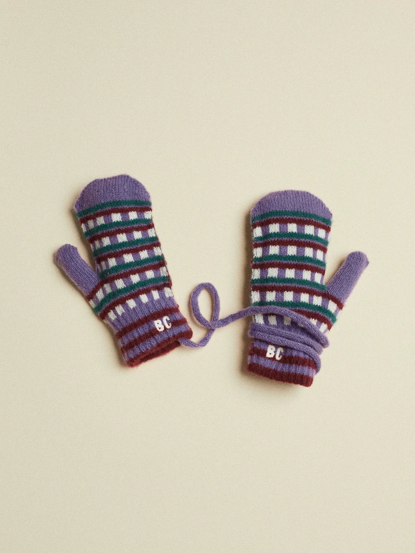 Bobo Choses jacquard beanie & mittens set