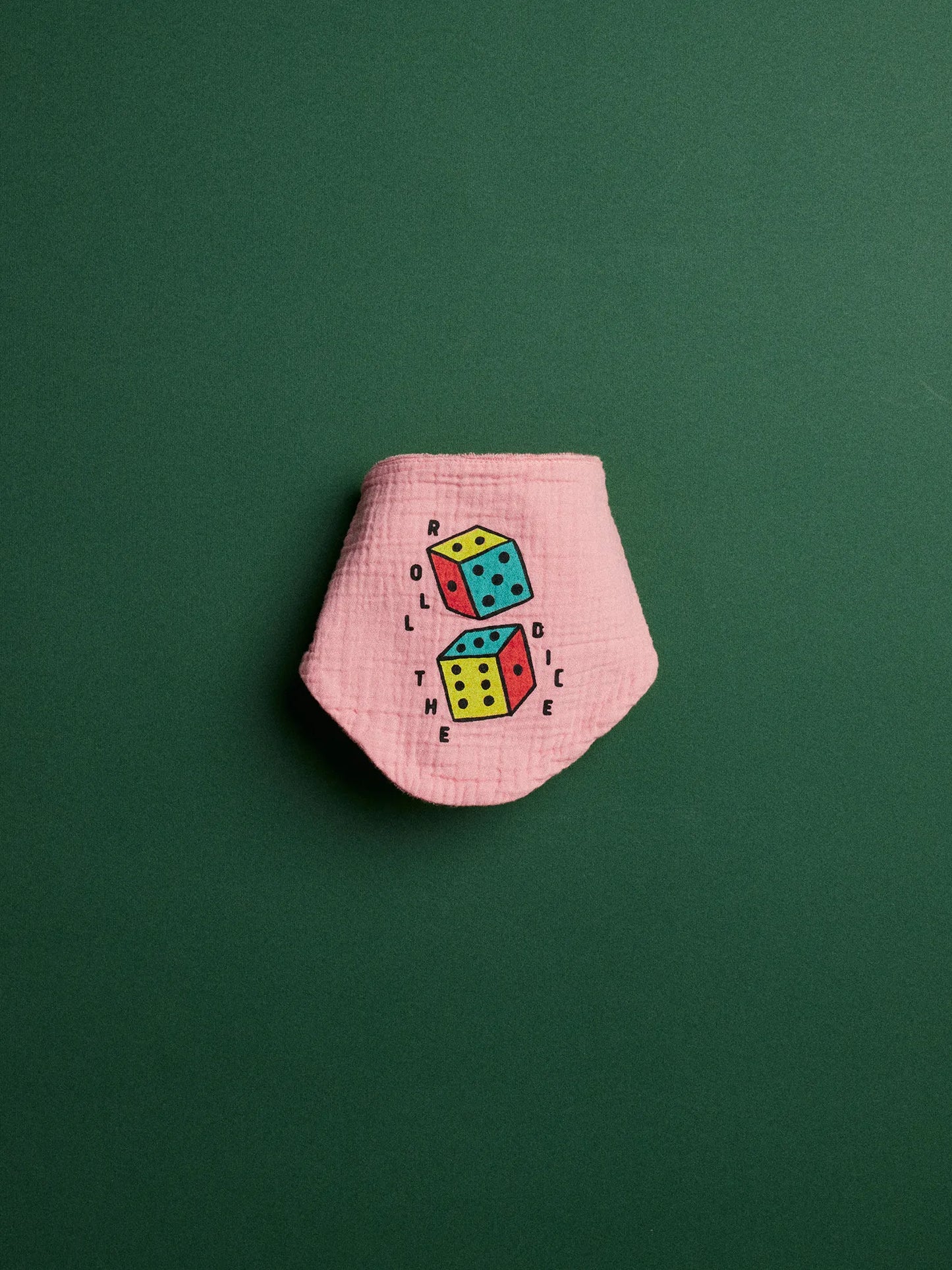 Roll the Dice bib set