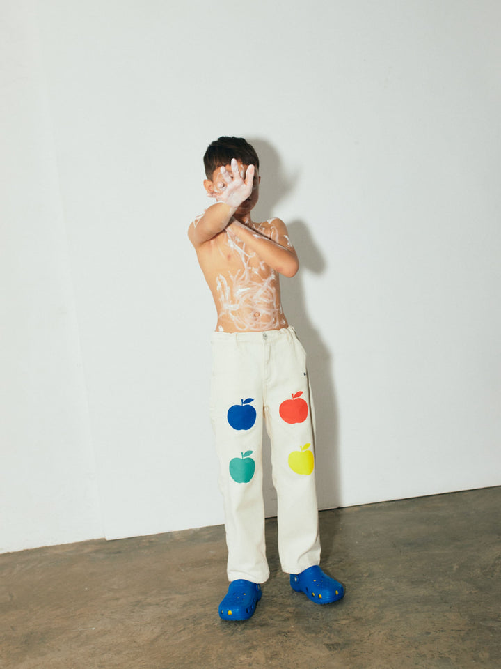 Poma multicolor denim pants