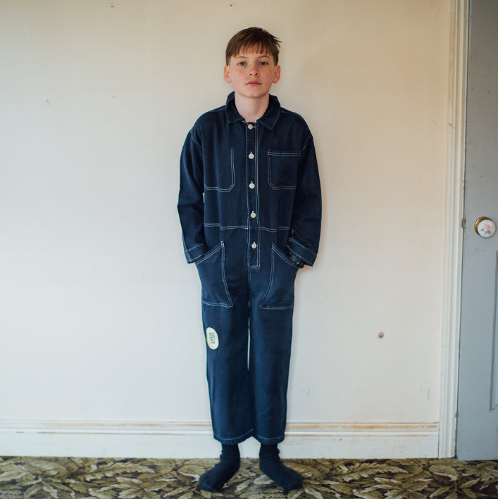 Snake woven overall