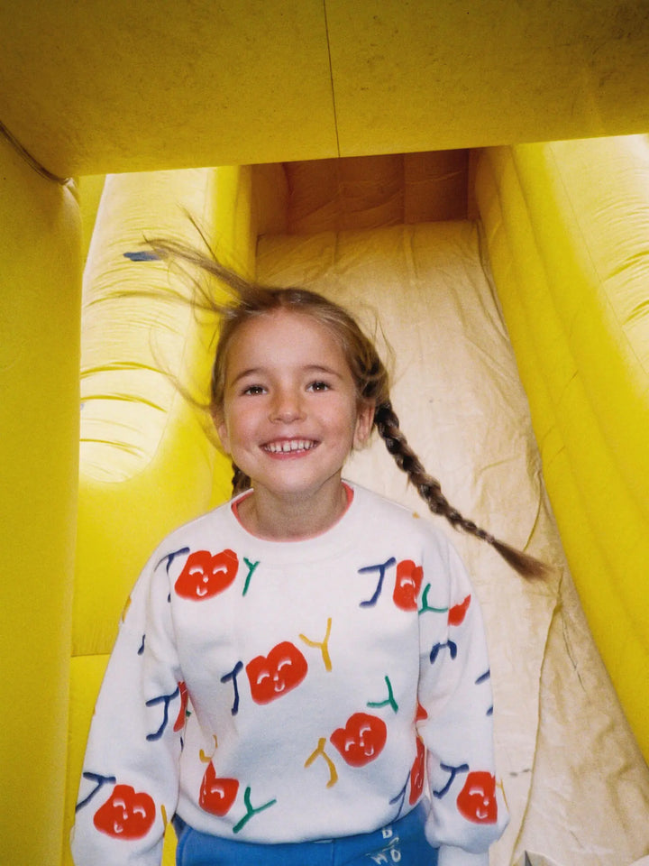 Smiling all over sweatshirt