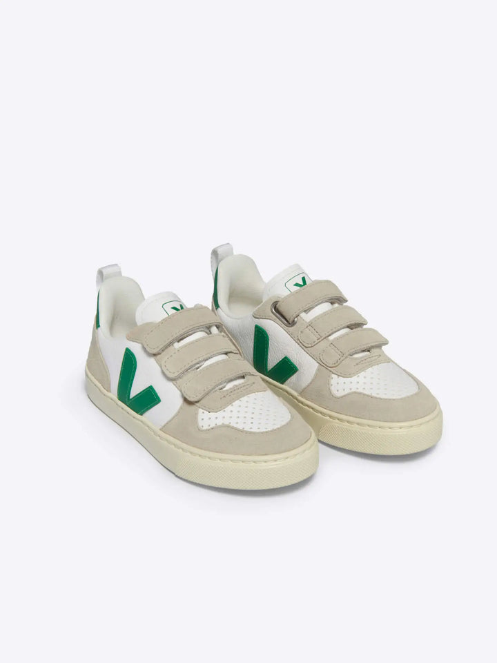 Extra-white emeraude Veja trainers KID