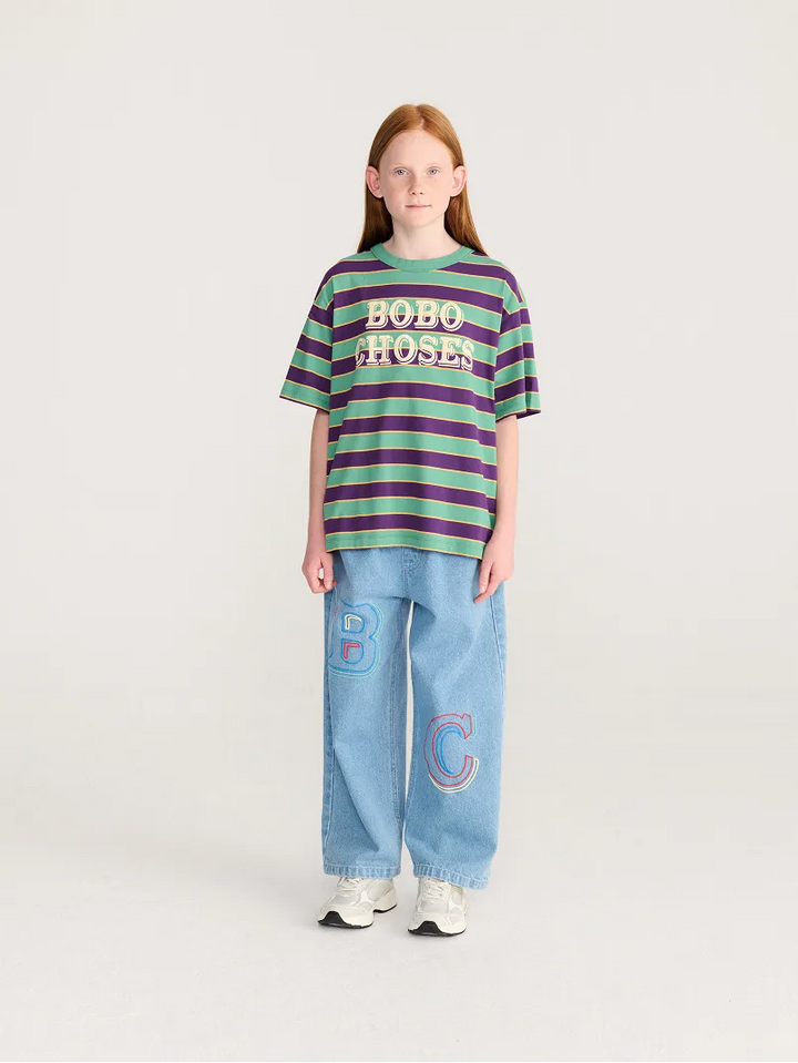 Bobo Choses Embossed 반소매 티셔츠