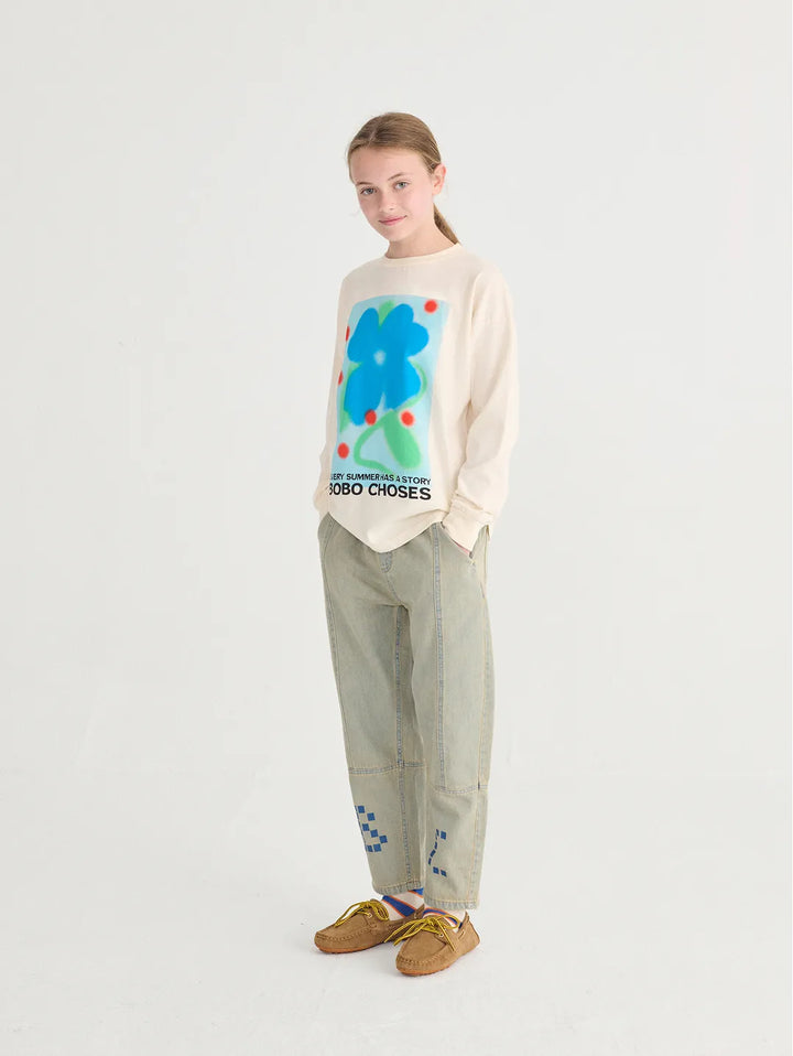 Square Bobo Choses denim pants