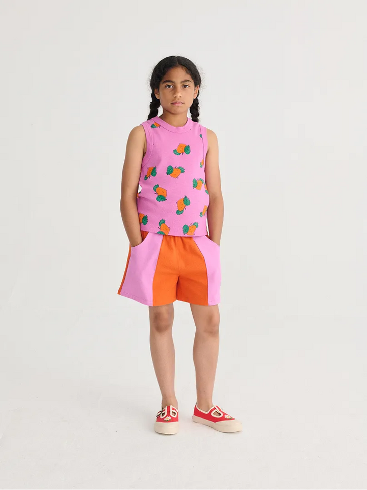 Bobo Choses color block woven shorts