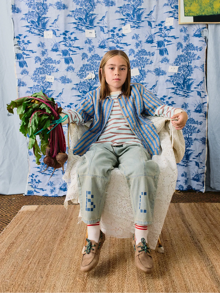 Square Bobo Choses 데님 팬츠