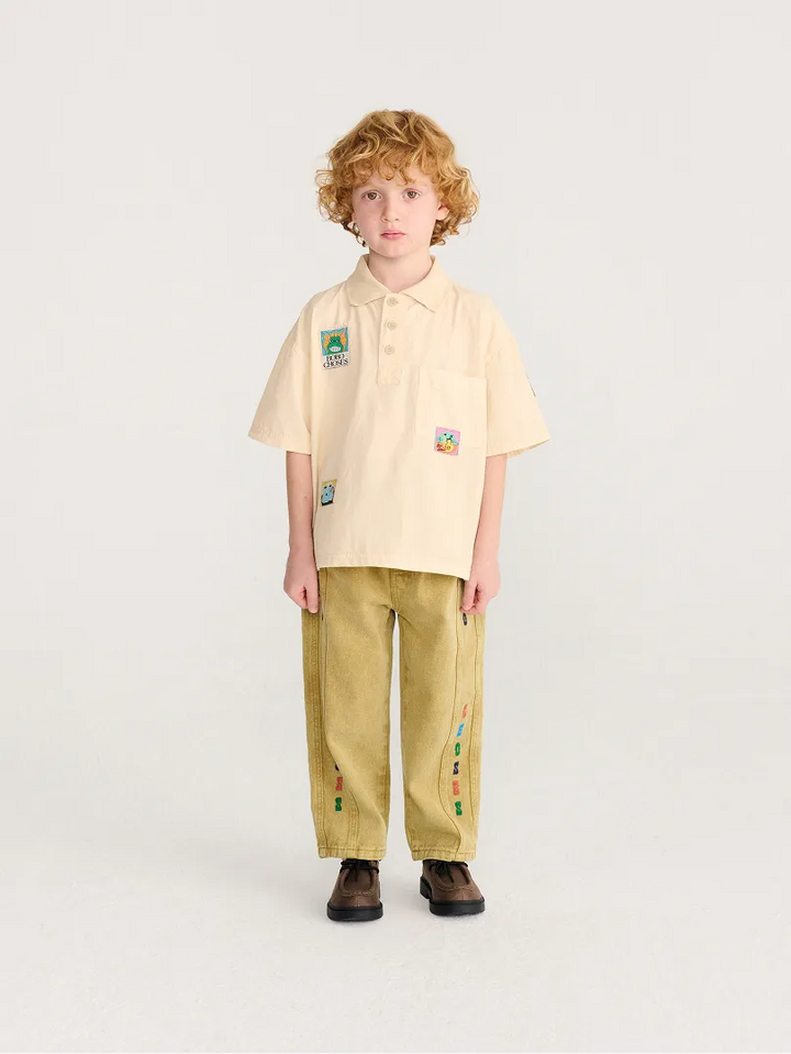 Bobo Labelled boxy shirt