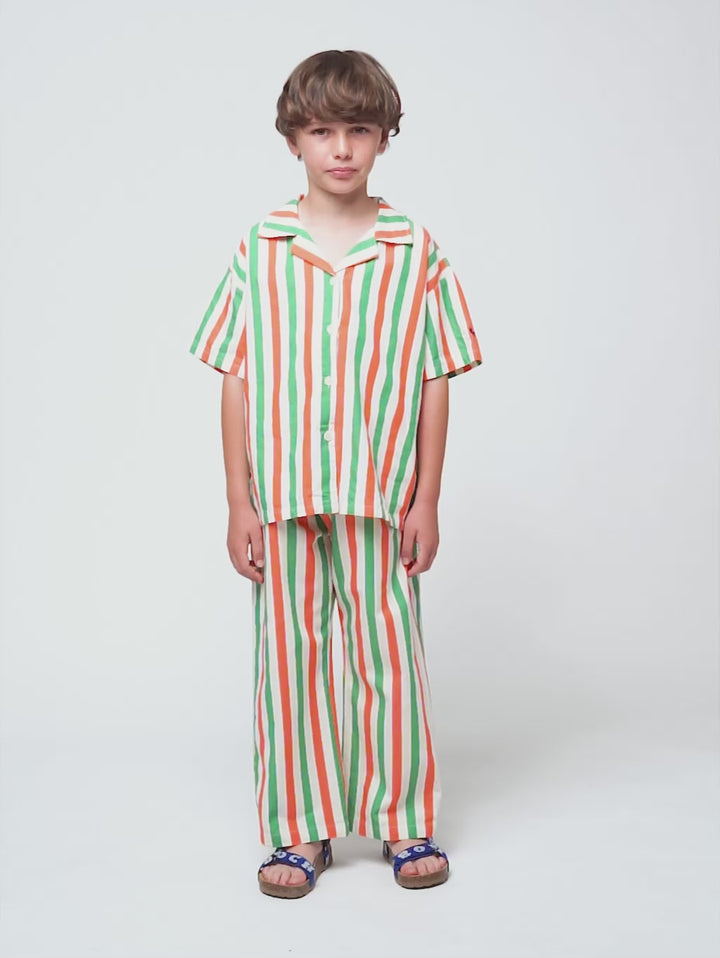 Vertical Stripes woven shirt