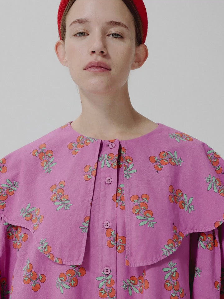 Juicy tomatoes big collar dress