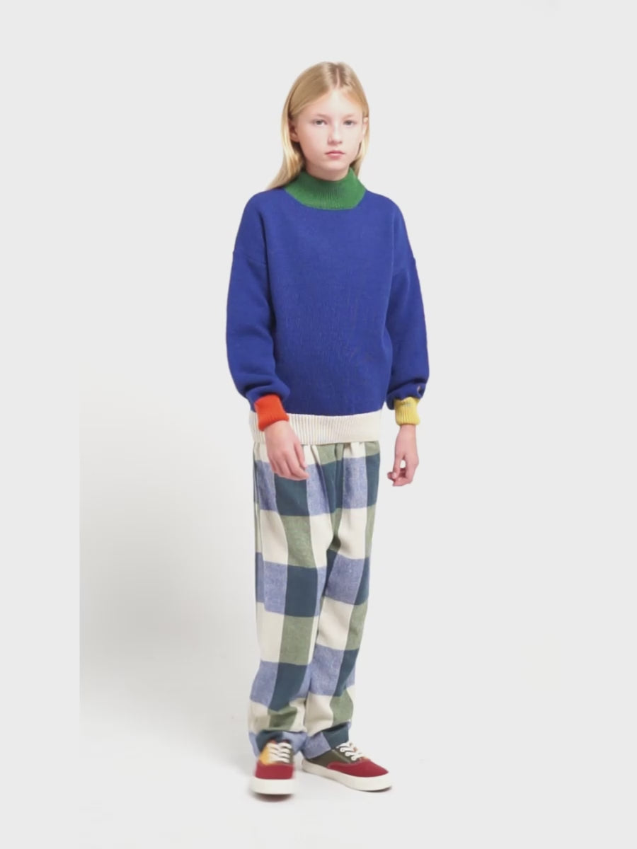 Plaid Check jacquard pants – Bobo Choses