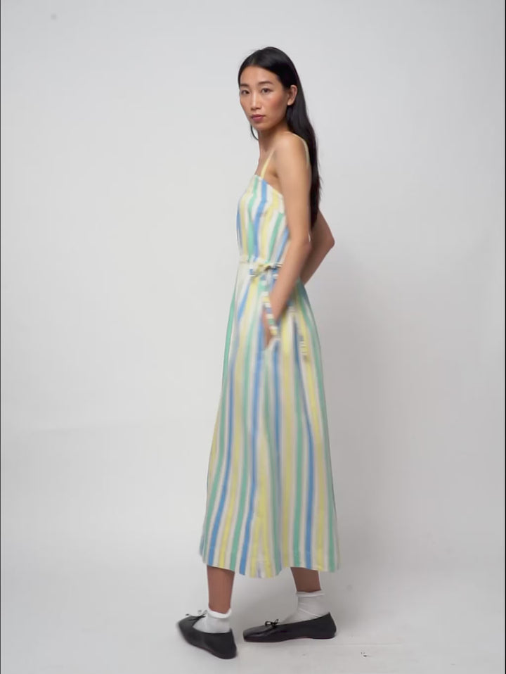 Multicolor stripes easy-dress
