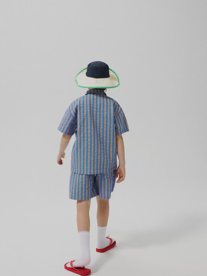 New Hairline denim bermuda shorts