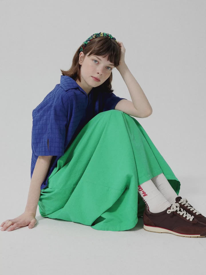 Fantasy cotton straight shirt