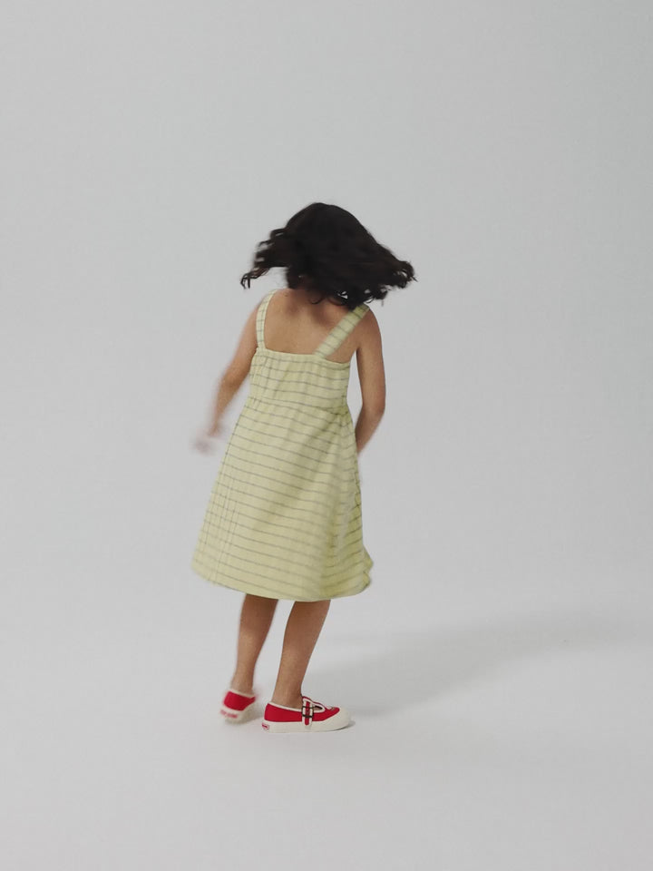 Spicy Window Pane woven dress