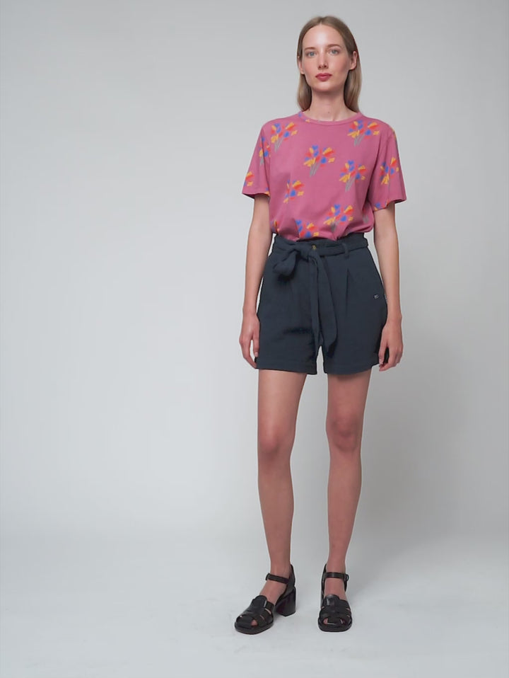 Fireworks print t-shirt