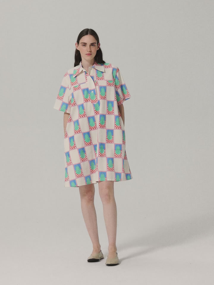 Mini-Hemdkleid Simple Pear