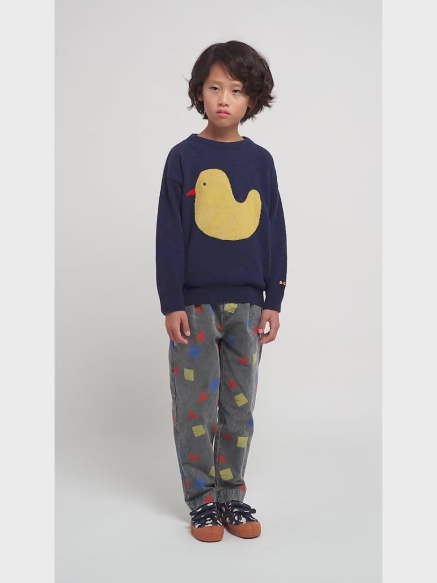 Rubber Duck intarsia jumper – Bobo Choses