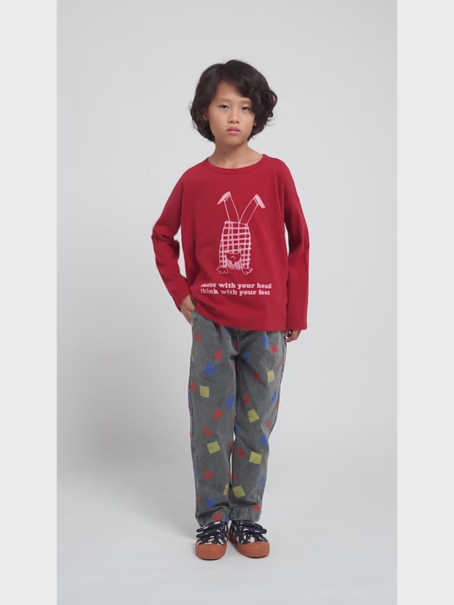 Crazy Bicy all over baggy pants – Bobo Choses