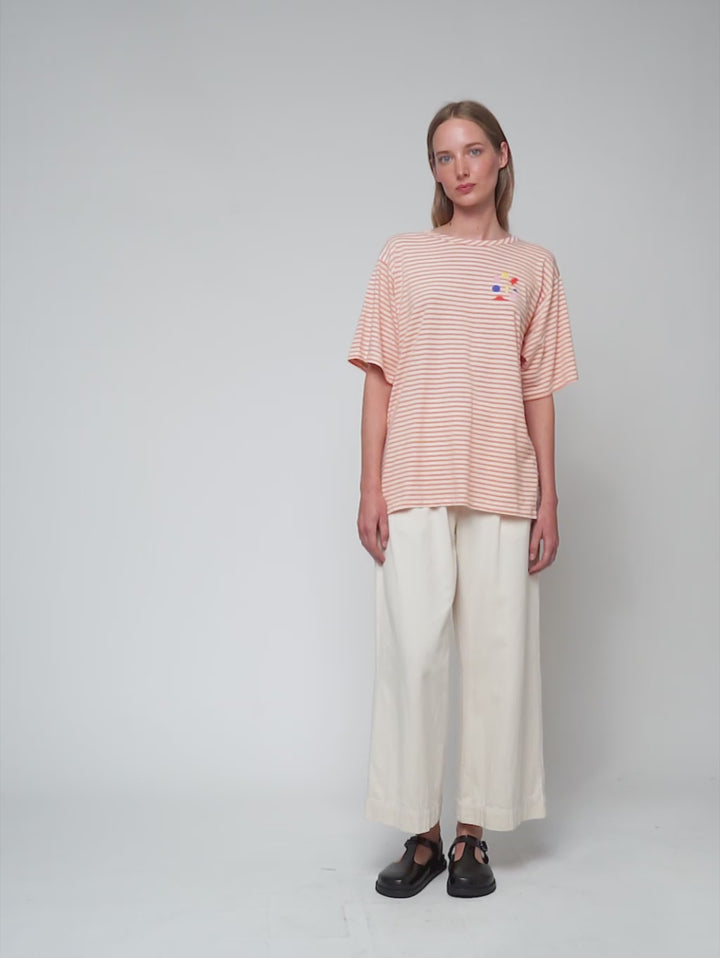 Stripes oversize t-shirt