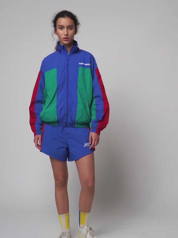 Color block short