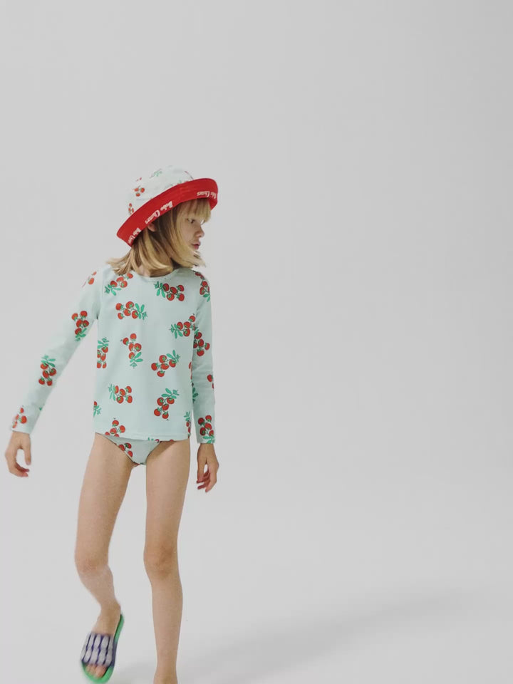 Juicy Tomatoes all over swim culotte