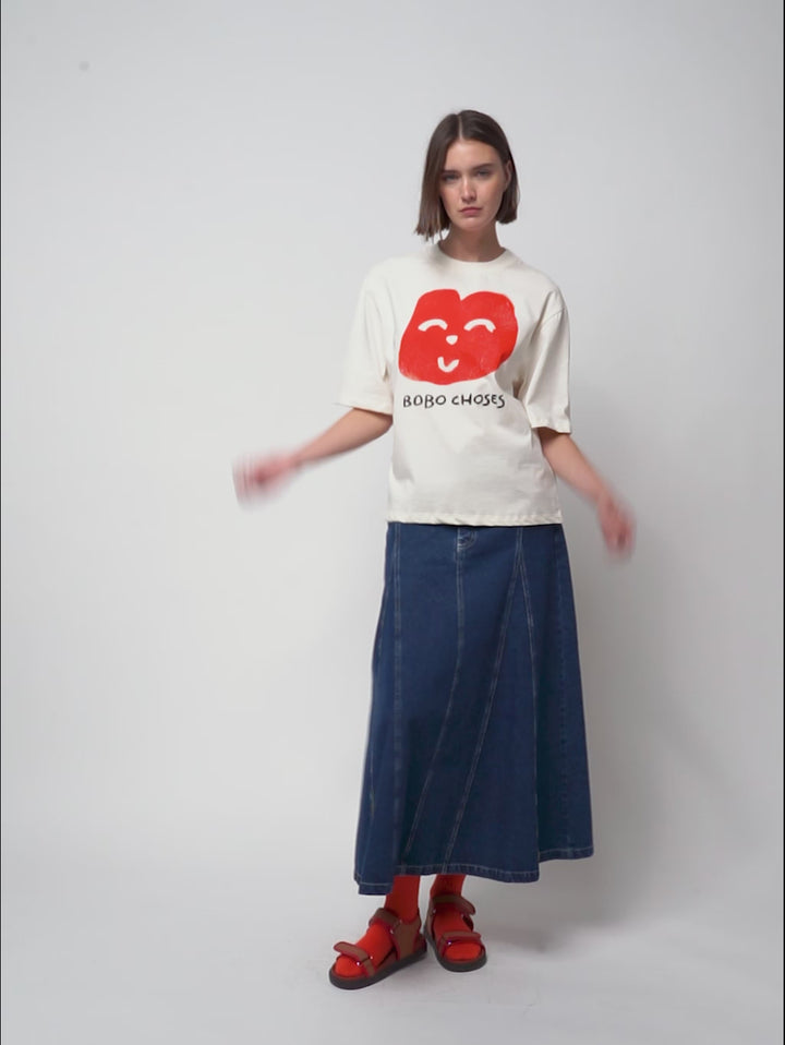 Joyful Face boxy T-shirt