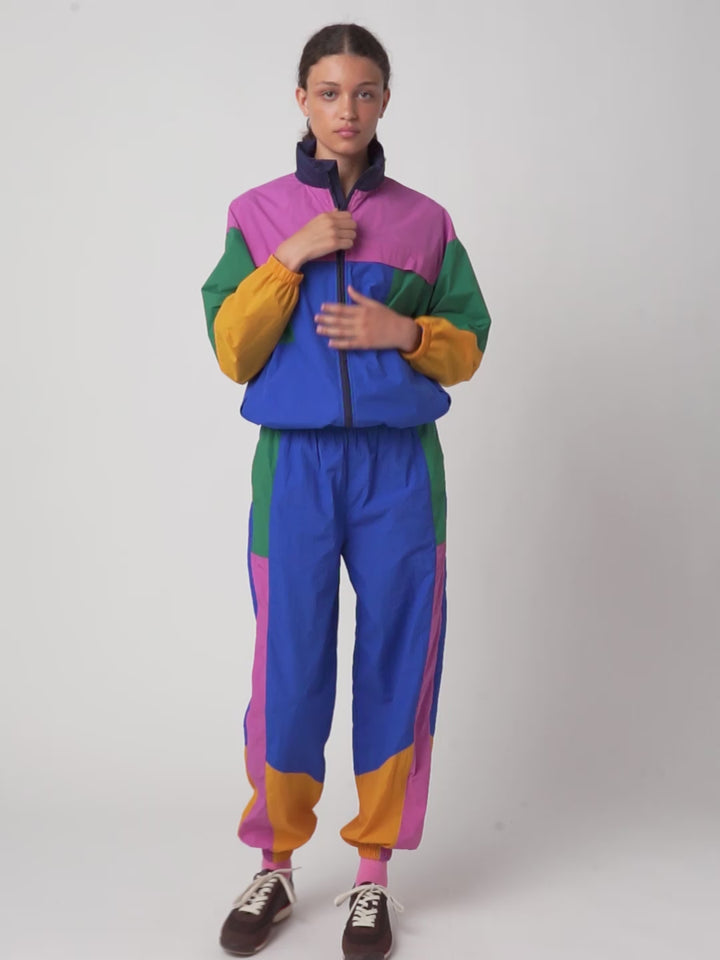 Color block windstopper