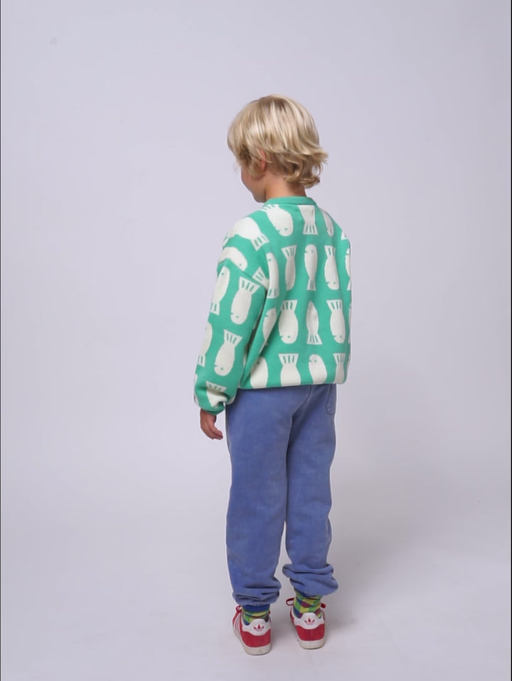Lucky Fish jacquard jumper
