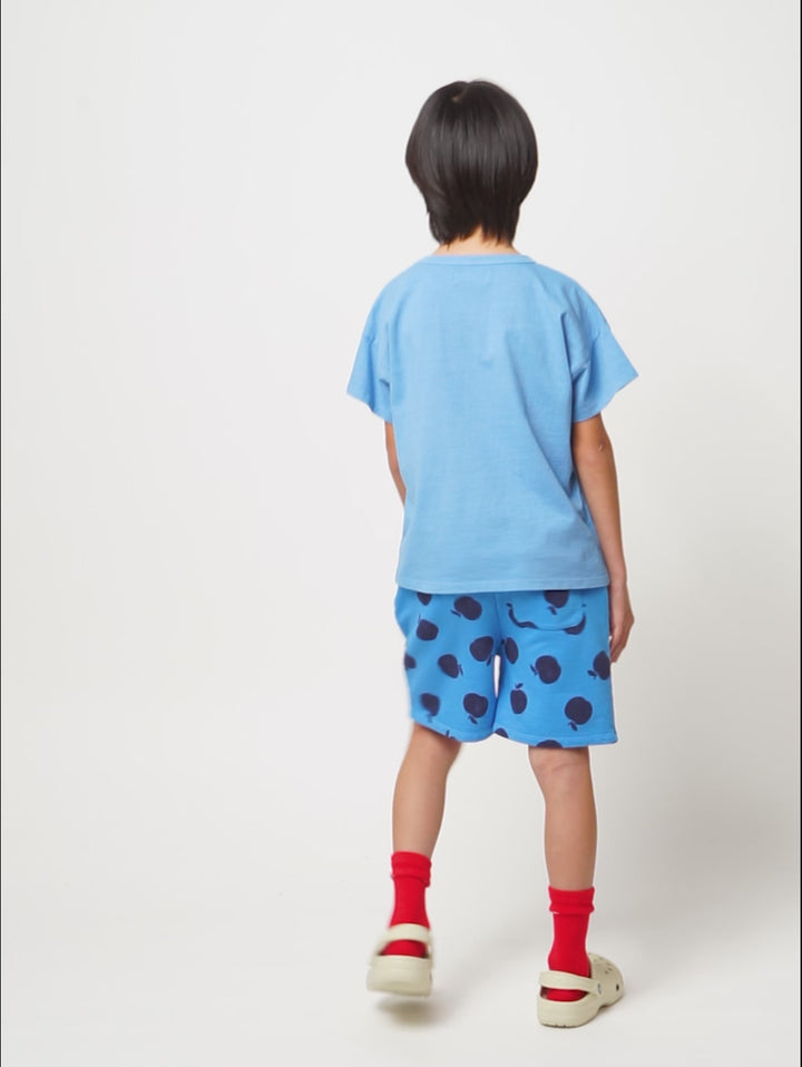 Poma all over turquoise bermuda shorts