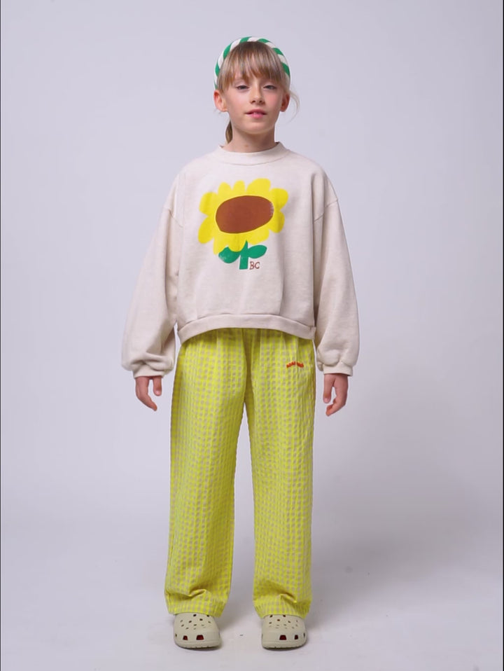 Sunflower cropped sweatshirt
